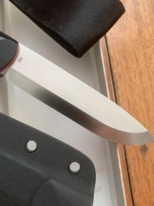 Real Steel Knives RS3725 Black BushCraft III Knife with Kydex Sheath
