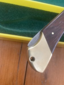 Puma Rare Model 965 Hoffritz Deer Hunter 1987 Folding Lock Knife In Original Box Serial # 43782