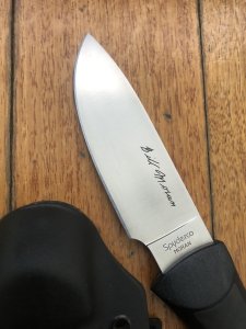 Spyderco Bill Moran Japanese Fixed Blade Knife in Kydex Sheath