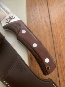 Browning Knife Rare Limited Edition Buck Mark Gut Hook Knife 729/1000