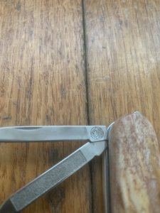 Puma Knife: Puma Executive 3 Blade Multi-Use Folding Knife with Stag Handle