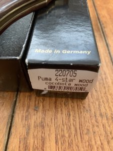 Puma Knife: Puma 2014 4 Star Full Sized Folding Lock Knife with Cocobolo wood Handle
