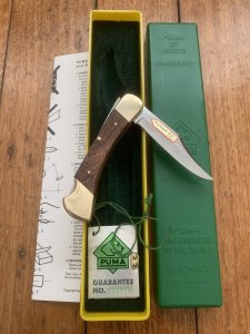 Puma Model 960 CUB 1989 Folding Lock Knife in original box Serial Number 23981