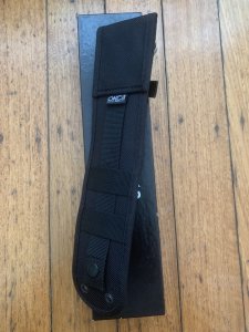 Ontario Ranger Series RAT 5 with Micarta Handle and Black Nylon Tactical Belt Sheath