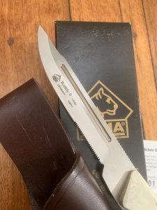 Puma Knife: Puma Original 2003 Buddy II Stag handled knife model 118384