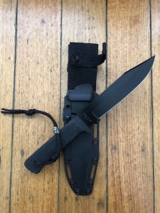 COLD STEEL SRK-Survival-Rescue-Knife San Mai Japan in Tactical Kydex Sheath