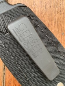 Gerber USA Silver Trident Knife with Tactical Sheath