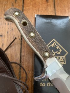 Puma Knife: Puma DMR 2007 Original White Hunter in original sheath & Box
