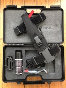 Extrema Ratio Ultramarine Con Asola Scuba Knife in Case