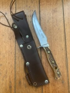 Puma Knife: Pre-64 Puma Skinner 'USER' with Stag Handle