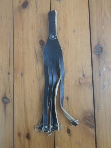 Game Carrier: Brown Leather Game Carrier For 5 Birds