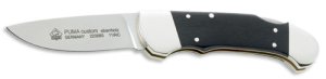 Puma Knife: Puma Custom Stag Antler Handled Lock Back Folding Knife