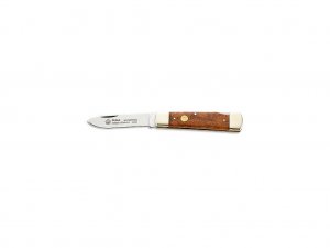 Puma Knife: Puma Wurzelholz Folding Lock Knife with Root Wood Handle