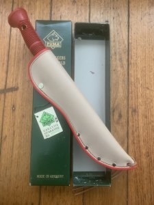 Puma Knife: Puma Original 1993 SEA HUNTER 17 6363 in Original Sheath and Box #27391