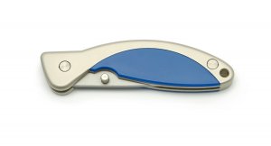 Puma Knife: Puma Protec Liner Lock Blue Handled Knife
