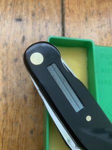 Puma Knife: Puma Rare 1985 Universal 863 Angler Knife complete with needle & Original Box #19581