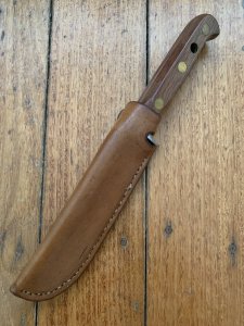 Puma Knife: Very Rare Puma 6382 Original 1980 Trail Guide with Jacaranda Wood Handle