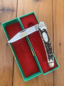 Puma A G RUSSELL 1974 Luger Pistol Commemorative Club Knife No:0402