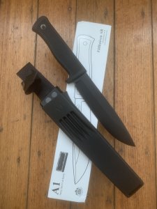 FALLKNIVEN A1 Knife in Zytel Plastic Sheath
