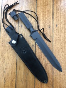 Chris Reeves: USA  Shadow I Handmade One Piece Tactical Survival Knife