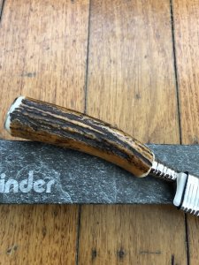 Linder Antique Knicker Knife with 10cm Carbon Steel Blade