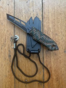 Smith & Wesson Knife: SW990TA Covert Tanto Neck Knife