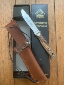 Puma Knife: Puma Hunters Pal 1997 in Original Sheath and Original Box