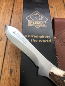 Puma Knife: Puma 2002 Hunters Pal II Hunting Knife with Stag Handle 118397