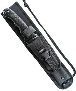 Schrade Knife: Schrade SCHF9 Drop Point Knife With Black Tactical Sheath