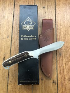 Puma Knife: Puma 2002 Hunters Pal II Hunting Knife with Stag Handle 118397