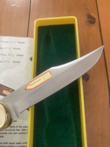 Puma Rare model 970 Game Warden 1993 Folding Lock Knife in box #49392