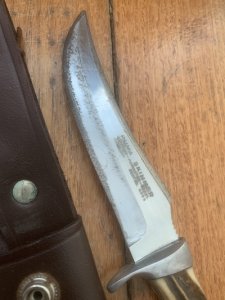 Puma Knife: Pre-64 Puma Skinner 'USER' with Stag Handle