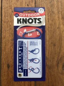 Knot Cards: Outdoor Knots. 20 Best Rope Knot Kit