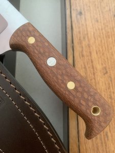 Puma Knife: Puma IP OutDoor Knife with Pearl Wood Handle