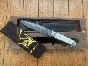 Puma Knife: Special Edition Damascus Defender with Elforyn Handle in Display Box 0/50