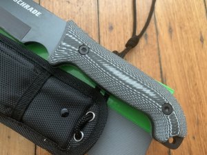 Schrade Knife: Schrade SCHF52M Drop Point Knife With Black Tactical Sheath
