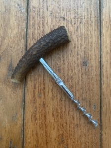 Sheffield England Red Deer Antler Handled Cork Screw