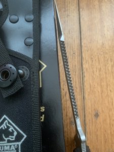 Puma Knife: Puma Rare early 2000's Huntac Scout Tactical Survival Knife