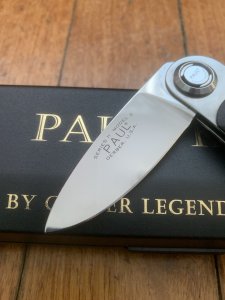 GERBER USA PAUL SERIES II MODEL 2 Lock Back Folding Knife with Display Case