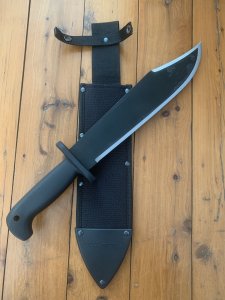 COLD STEEL Black Bear Bowie Knife in Cor-Ex™ Sheath