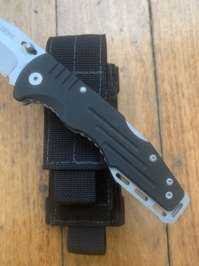 SOG Original SALUTE Folding Lock Knife with Quality Original Pouch