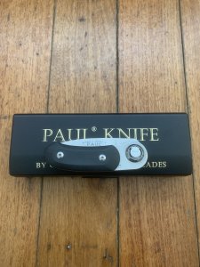 GERBER USA PAUL SERIES II MODEL 2 Lock Back Folding Knife with Display Case