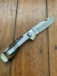 Frost Cutlery Japanese Made Gut Hook Lock Back Folding Knife