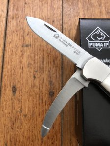 Puma Knife: Puma IP LaCaza Stag II Folding Knife with Stag Antler Handle