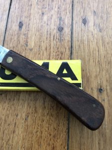 Puma Knife: Puma 644 Original Folding Pocket Knife with Jacaranda Handle and Box
