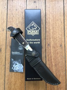 Puma Knife: Puma Waidmann Knife with Stag Antler Handle