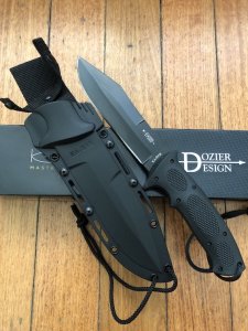 Ka-Bar Knife: Kabar Bull Dozier Knife with Tactical Sheath