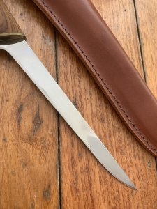 J.Marttiini Finland Wooden Handled Filleting Knife
