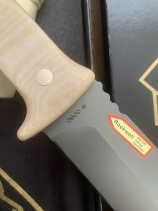 Puma Knife: Puma 141000 Large 'Robuster' Knife with Micarta Handle