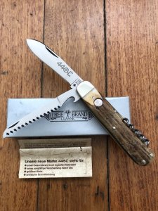 Boker Solingen German Made Tree brand Stag Handle Classic